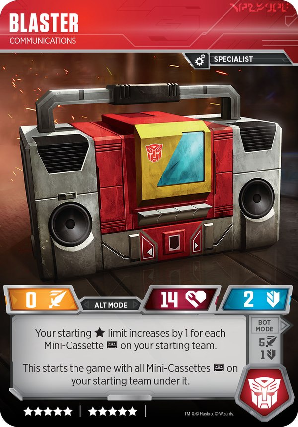 SDCC 2019   Transformers TCG Blaster Vs Soundwave Card Art Plus Retail Version And Omnibots Pack Announced  (8 of 33)
